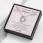 To My Beautiful Girlfriend Forever Love Heart Necklace