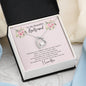 To My Beautiful Girlfriend Forever Love Heart Necklace