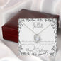 To My Forever Open Heart Necklace