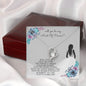 Will You Be My Maid of Honor Open Heart Necklace
