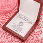 To My Beautiful Girlfriend Forever Love Heart Necklace