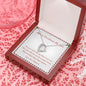 Merry Christmas My Love Beautiful Open Heart Necklace Gift for Wife from Husband