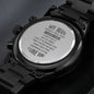 Men's Black Chronograph Watch - My Man