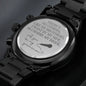 No Others Like My Brothers Will You Be My Groomsman - Men's Black Chronograph Watch - Wedding Gift