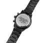 Gorgeous Black Customized Watch, Gift for Him