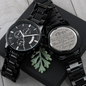 Thank You Dad - Men's Black Chronograph Watch