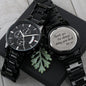 Beautiful Customized Watch, Thank You Gift for Co-worker, Gift for Dad, For Stepdad, Stepson