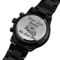 Drive Safe Daddy Trucker - Men's Black Chronograph Watch