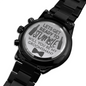 Lets Get Ready to Stumble Will You Be My Groomsman? Men's Black Chronograph Watch - Wedding Gift