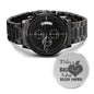 Men's Black Chronograph Watch - For Teacher