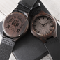 Happy First Father's Day - It's A Boy! 2022 Engraved Wooden Watch