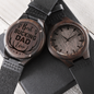 Best Bucking Dad Ever Men's Stylish Wooden Watch