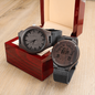 Happy First Father's Day - It's A Boy! 2022 Engraved Wooden Watch
