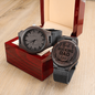 Best Bucking Dad Ever Men's Stylish Wooden Watch