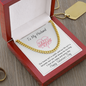 To My Husband You Will Always Be My King - Beautiful Thick Link Chain