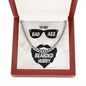 To My Bad Ass Bearded Hubby Thick Link Chain
