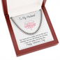 To My Husband You Will Always Be My King - Beautiful Thick Link Chain