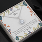 Mom Happy Mother's Day Eternal Hope Pendant Necklace