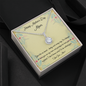 To My Mom on Mother's Day Eternal Hope Pendant Necklace