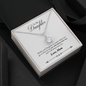 To Daughter from Mom Eternal Hope Pendant Necklace