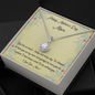 To My Mom on Mother's Day Eternal Hope Pendant Necklace