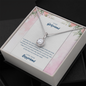 To My Girlfriend Stunning Eternal Hope Necklace