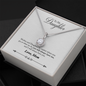 To Daughter from Mom Eternal Hope Pendant Necklace