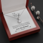 To Wife From Husband Eternal Hope Pendant Necklace