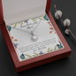 Mom Happy Mother's Day Eternal Hope Pendant Necklace