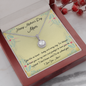 To My Mom on Mother's Day Eternal Hope Pendant Necklace