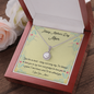 To My Mom on Mother's Day Eternal Hope Pendant Necklace