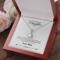 To Daughter from Mom Eternal Hope Pendant Necklace