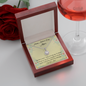 To My Mom on Mother's Day Eternal Hope Pendant Necklace
