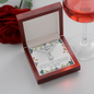 Mom Happy Mother's Day Eternal Hope Pendant Necklace
