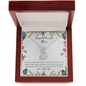 Mom Happy Mother's Day Eternal Hope Pendant Necklace