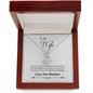 To Wife From Husband Eternal Hope Pendant Necklace