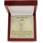 To My Mom on Mother's Day Eternal Hope Pendant Necklace