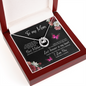 To My Mom You Are The Best Mother Lucky Horseshoe Pendant Necklace Gift for Mom - Mother's Day, Birthday, Any Day
