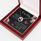 To My Mom You Are The Best Mother Lucky Horseshoe Pendant Necklace Gift for Mom - Mother's Day, Birthday, Any Day