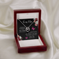 To My Mom You Are The Best Mother Lucky Horseshoe Pendant Necklace Gift for Mom - Mother's Day, Birthday, Any Day