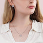 To My Mom Stunning 3pc Love Knot Necklace and Earring Set