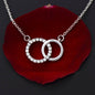 Merry Christmas Mom Perfect Pair Necklace
