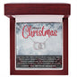 Merry Christmas Mom Perfect Pair Necklace