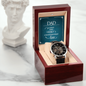 Men's Operwork Watch in Mahogany Luxury Box