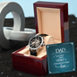 Men's Operwork Watch in Mahogany Luxury Box