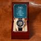 Men's Operwork Watch in Mahogany Luxury Box