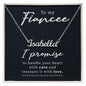 To My Fiancee - Personalized Name Necklace