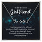 To My Beautiful Girlfriend - Personalized Name Necklace