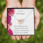 You're My Best Friend Interlocked Hearts Necklace