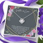 Sister In Law Love Knot Necklace